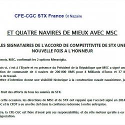 La CFE-CGC STX France