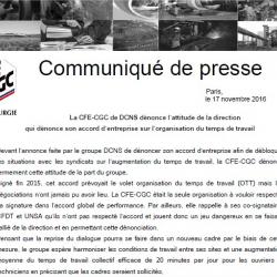 La CFE-CGC de DCNS dénonce l’attitude de la direction qui dénonce son accord d’entreprise sur l’organisation du temps de travail